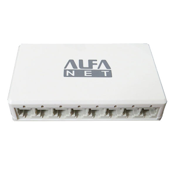 8 Port Alphanet Switch